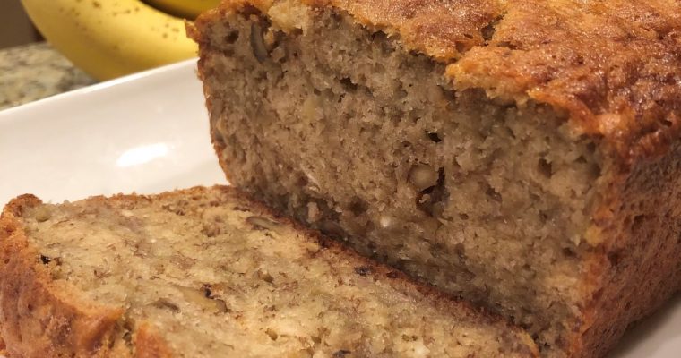 Janice SmellaQue’s long perfected Banana Bread