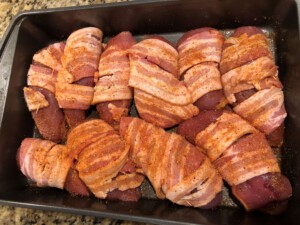 Bacon Wrapped Pheasant - Bacon Wrapped and Spice Rubbed