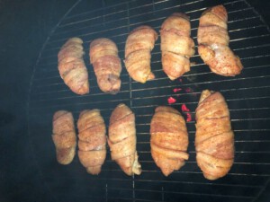 Bacon Wrapped Pheasant - On the Smoker